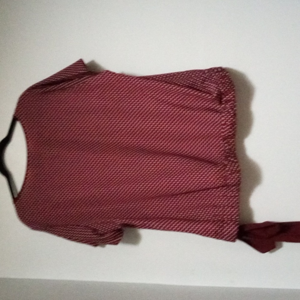 Michael Kors 2x Polka Dot Blouse tied w bow w/ Tag o/p $89
